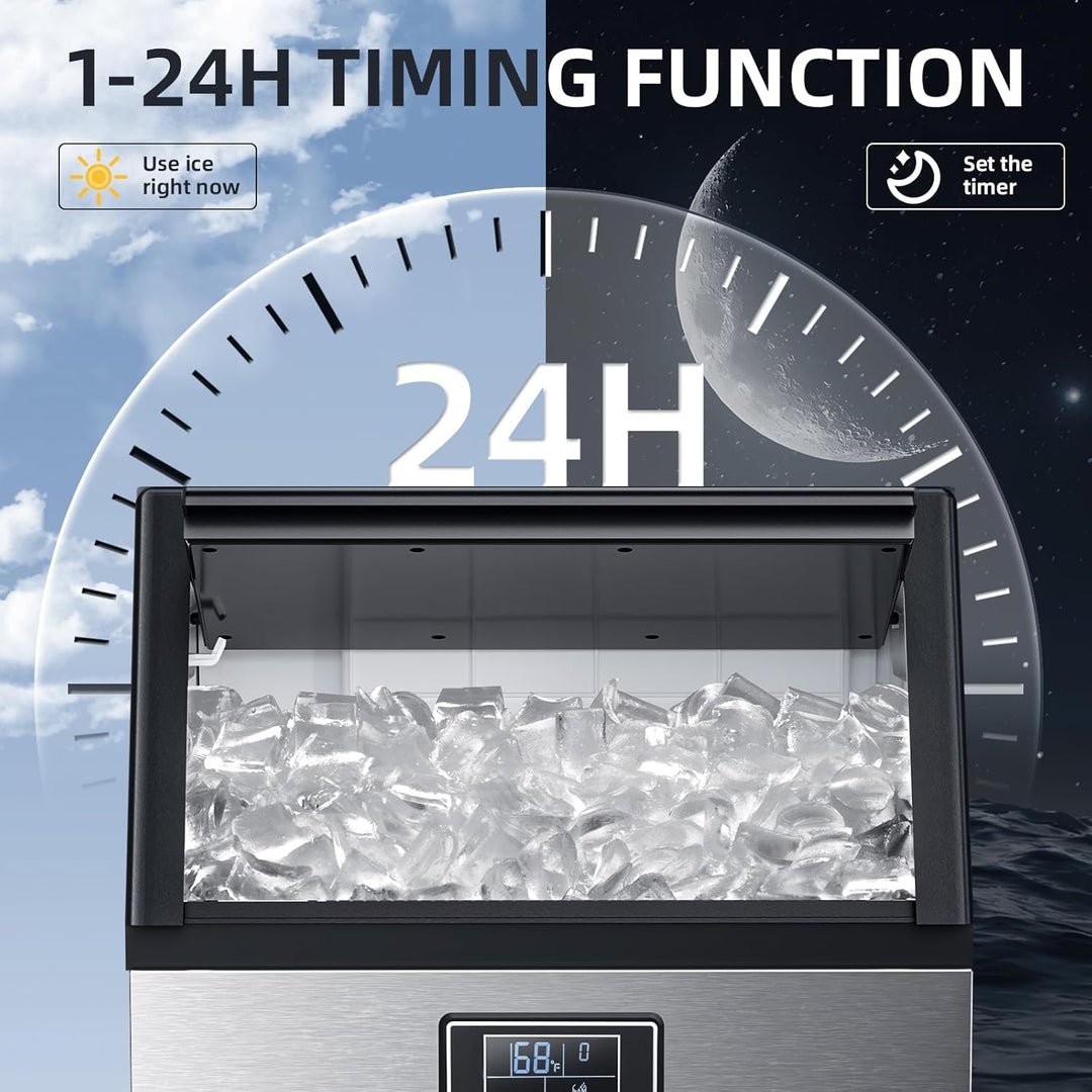 100LBS/200LBS/265LBS Freestanding Commercial Ice Maker Z5845A