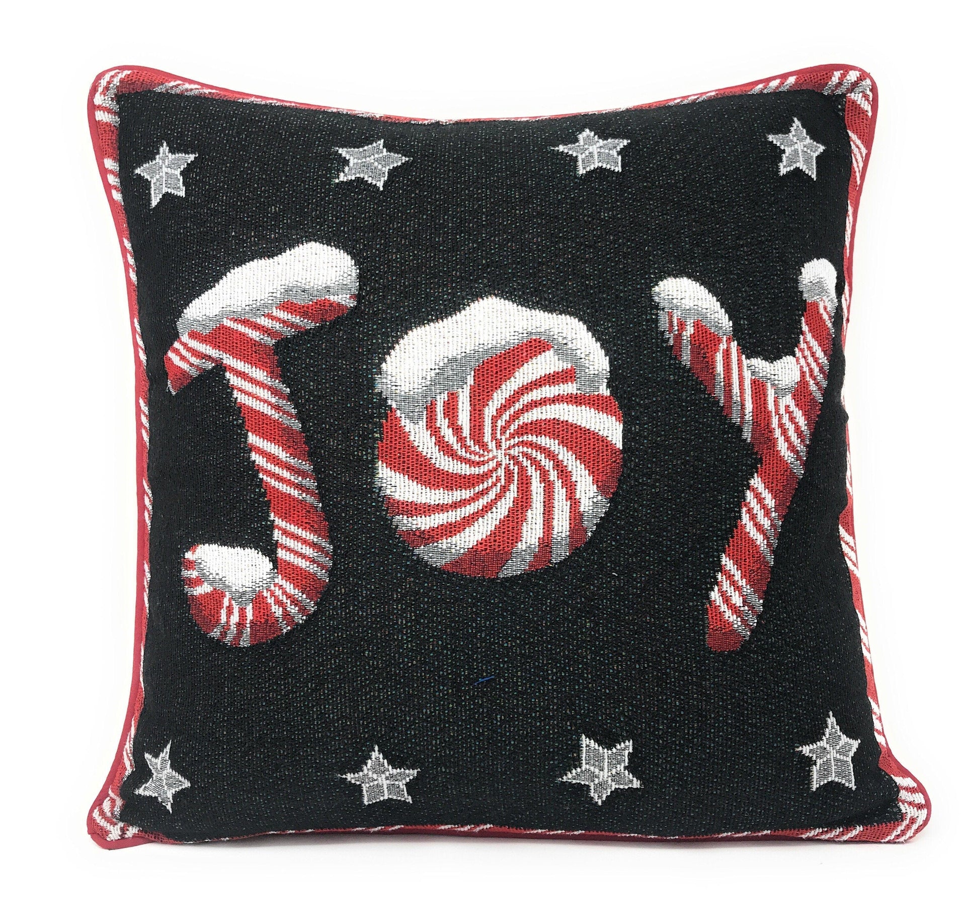 DaDa Bedding Set of 4 Pieces - Autumn Harvest Halloween & Christmas Ornaments Holiday Tapestry Throw Pillow Covers Bundle Pack - 16