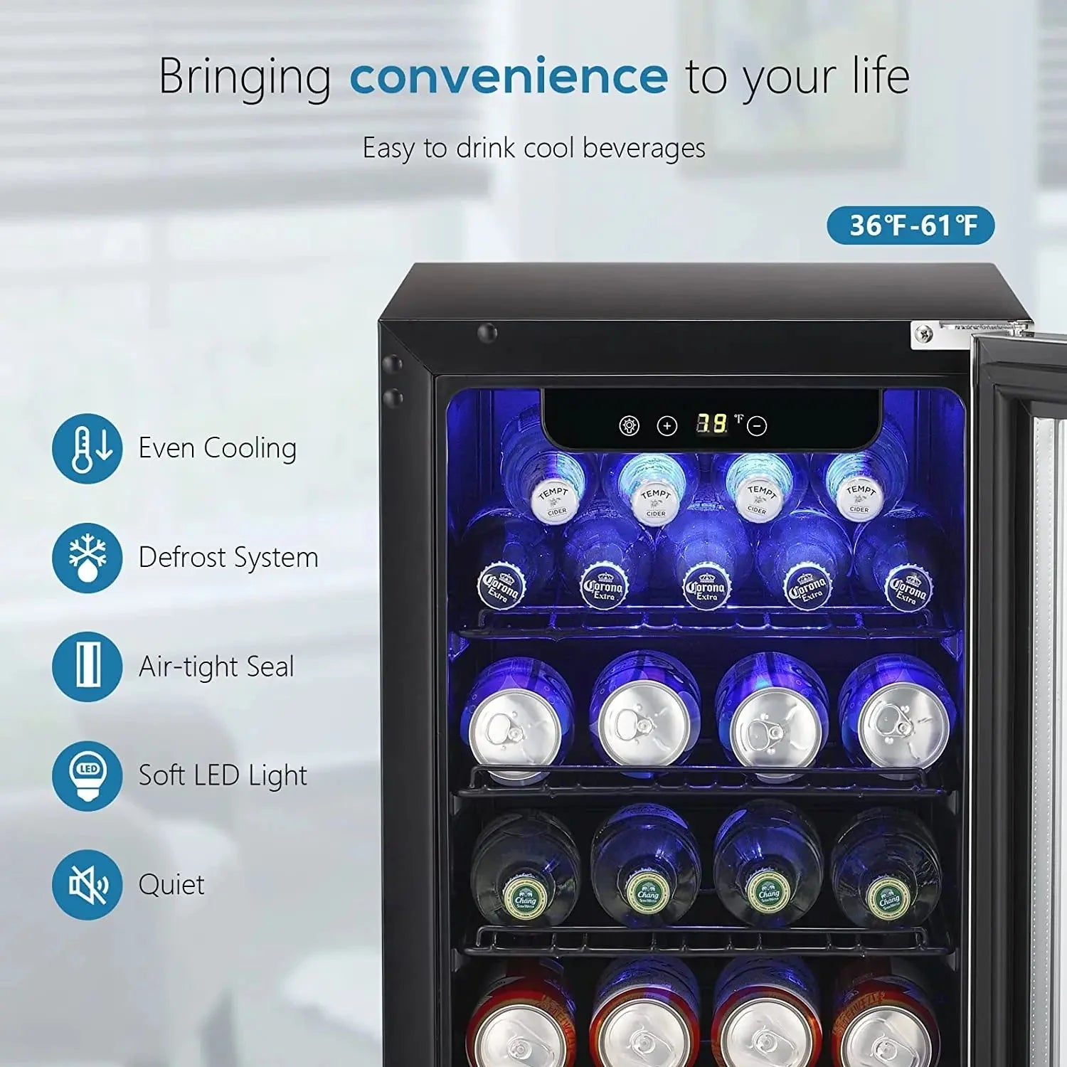 15 Inch Beverage Refrigerator W5185B