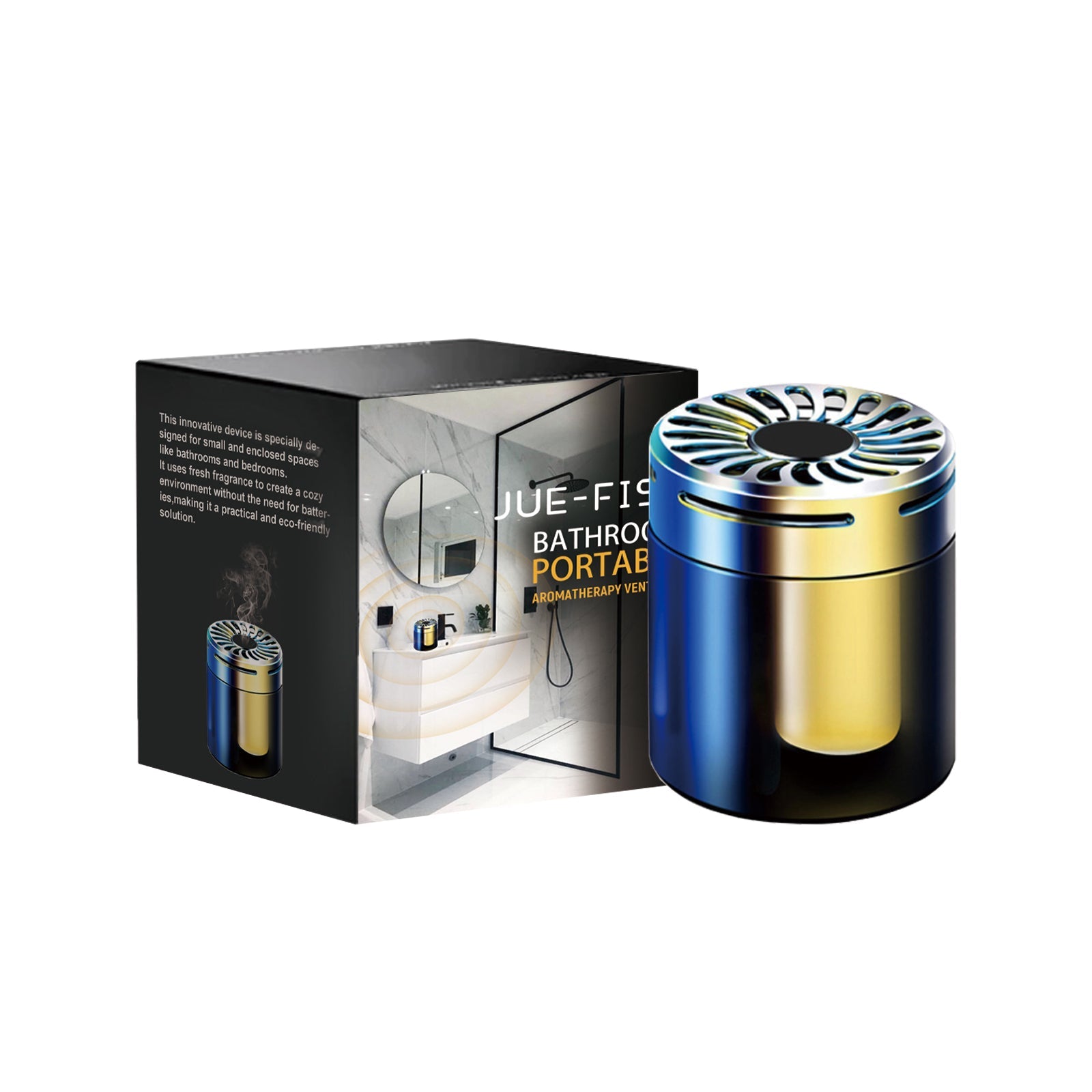 Bathroom Portable Ventilation Aromatherapy, Car Aromatherapy Bathroom Bedroom Deodorant Adornment