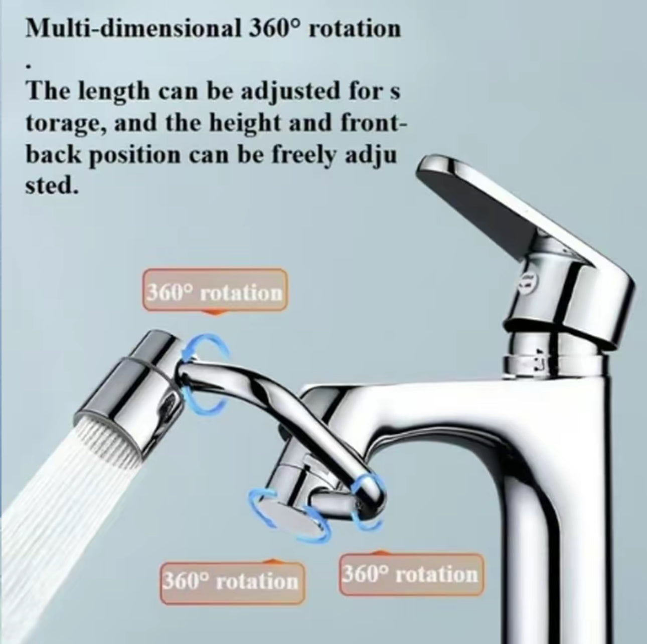 AquaSpin Faucet Extender