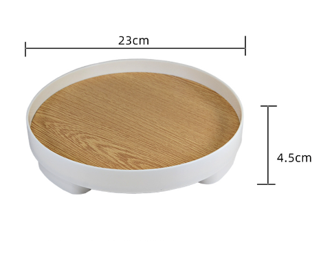 ins desktop cosmetics storage box tray entrance ornaments storage tray
