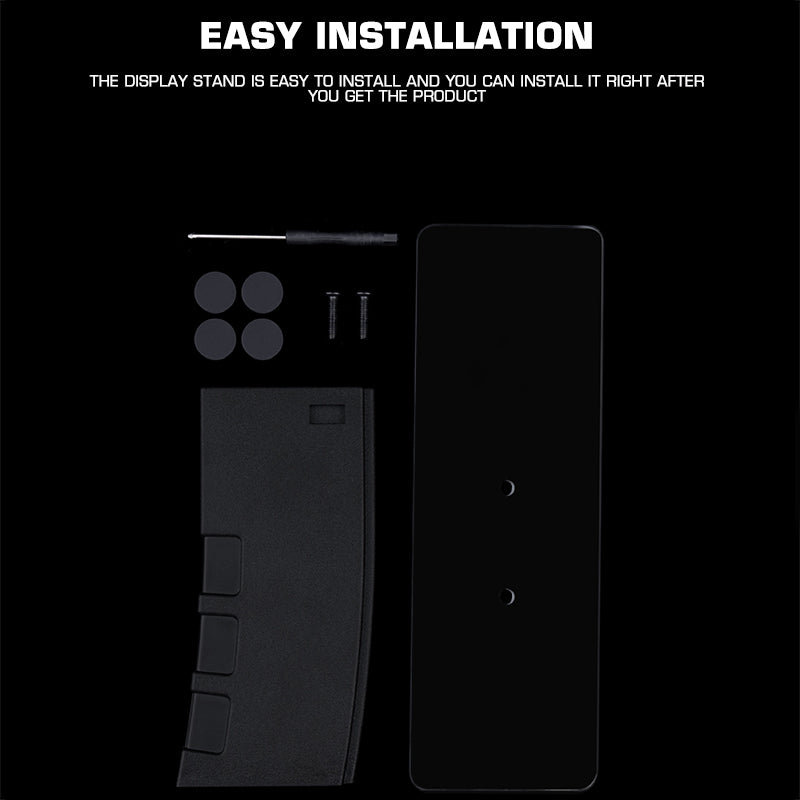 AR Maintenance & Display Stands for AEG, fitting M4 & AR15. With anti-slip pads, easy to install. Ideal as decorative ornaments