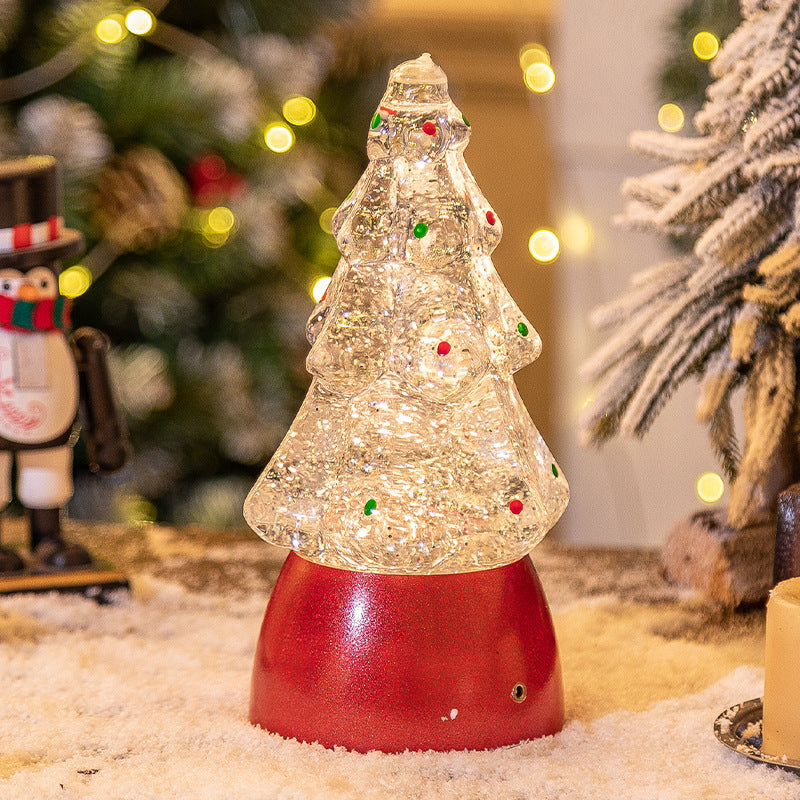 Christmas decorations, Christmas trees, crystal balls, music boxes, Christmas snowflakes, music lights, Christmas gifts, night lights