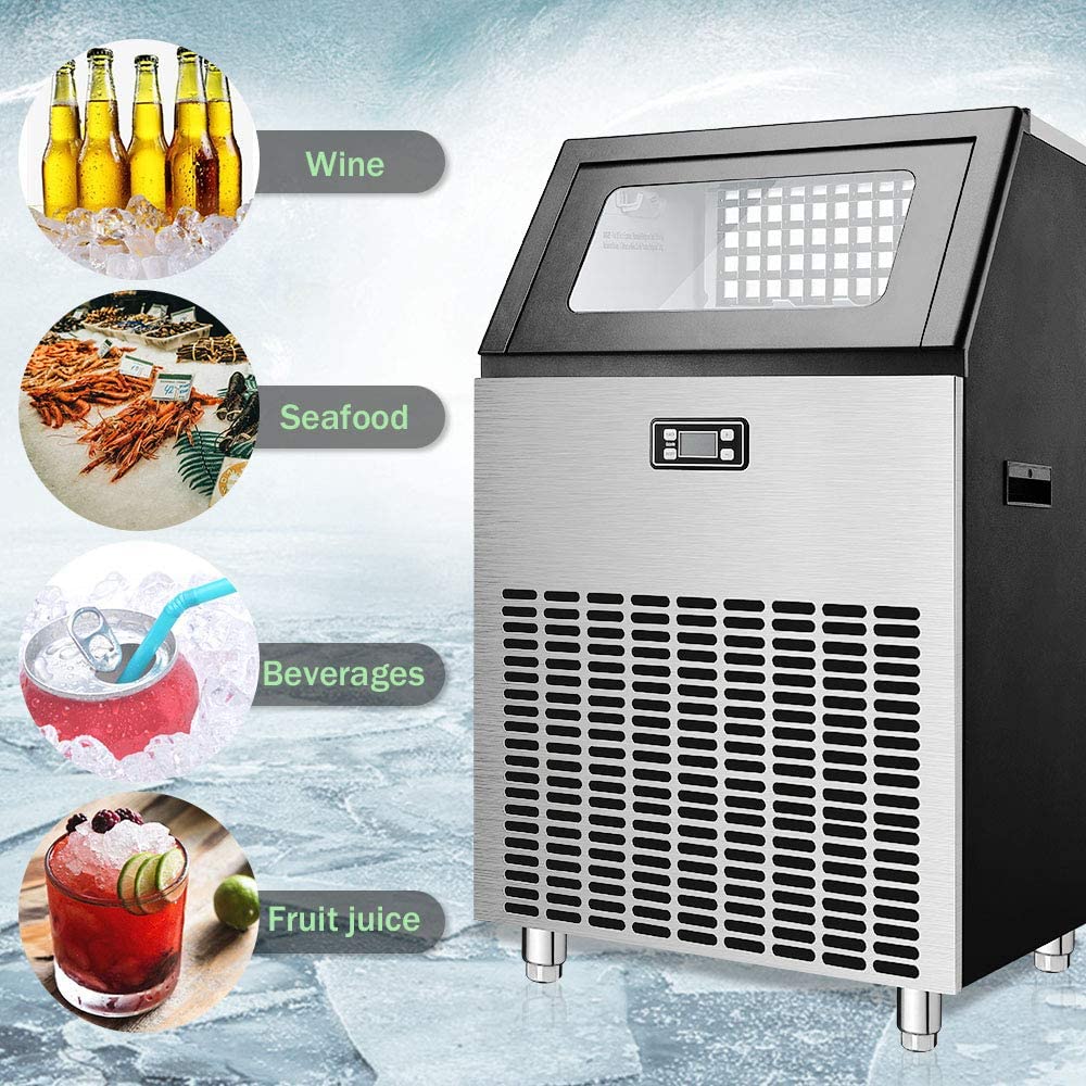 100LBS/200LBS/265LBS Freestanding Commercial Ice Maker Z5845A