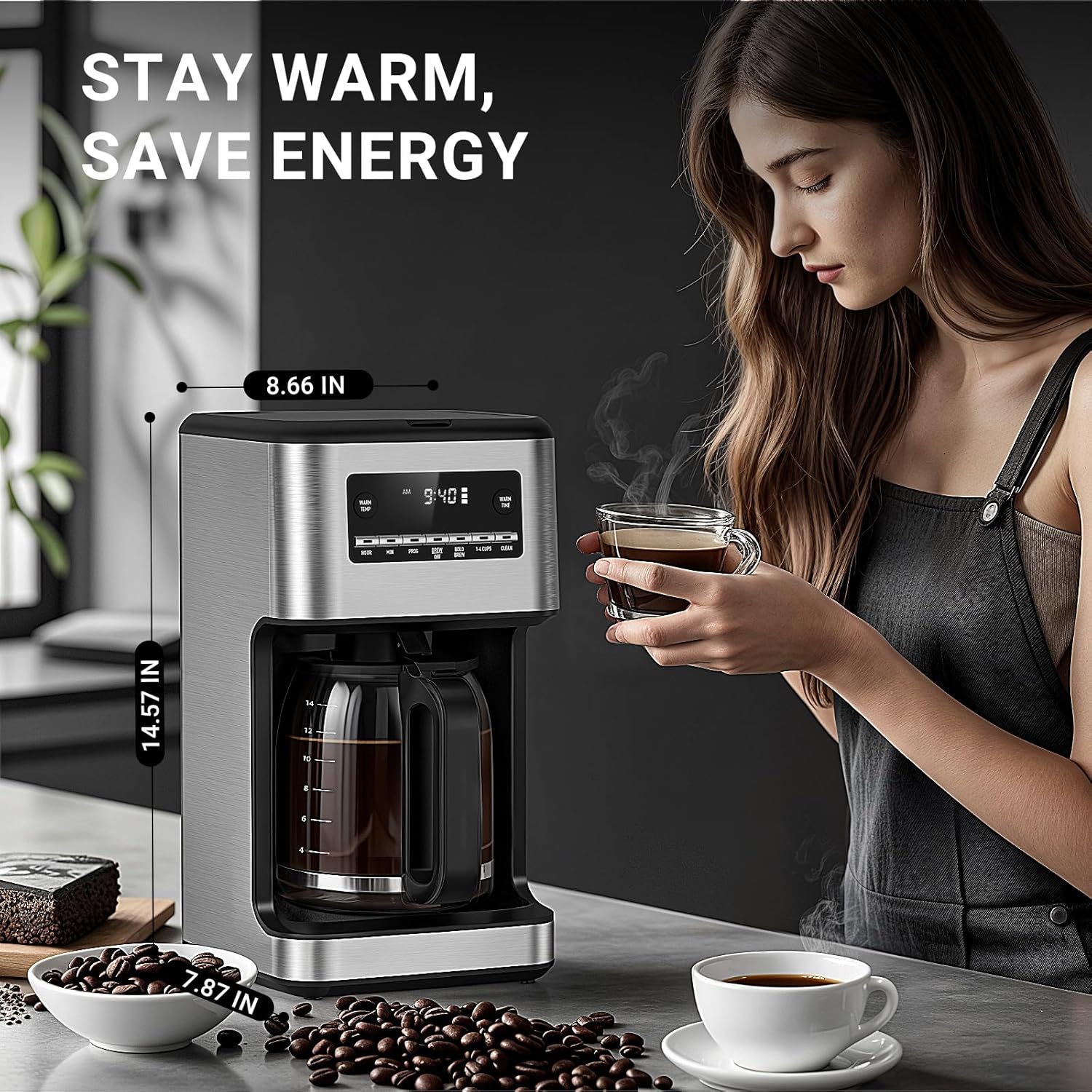 Kismile Coffee Maker CM3751S