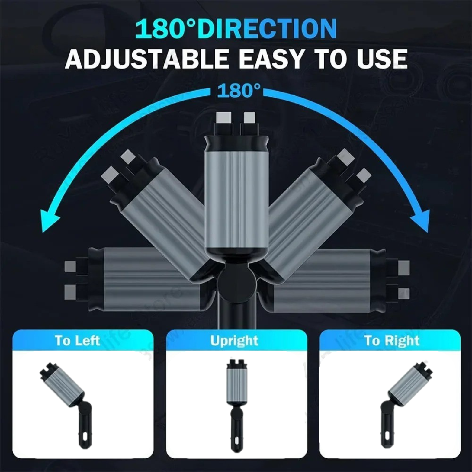 StarCharge 4-in-1 Car Adapter