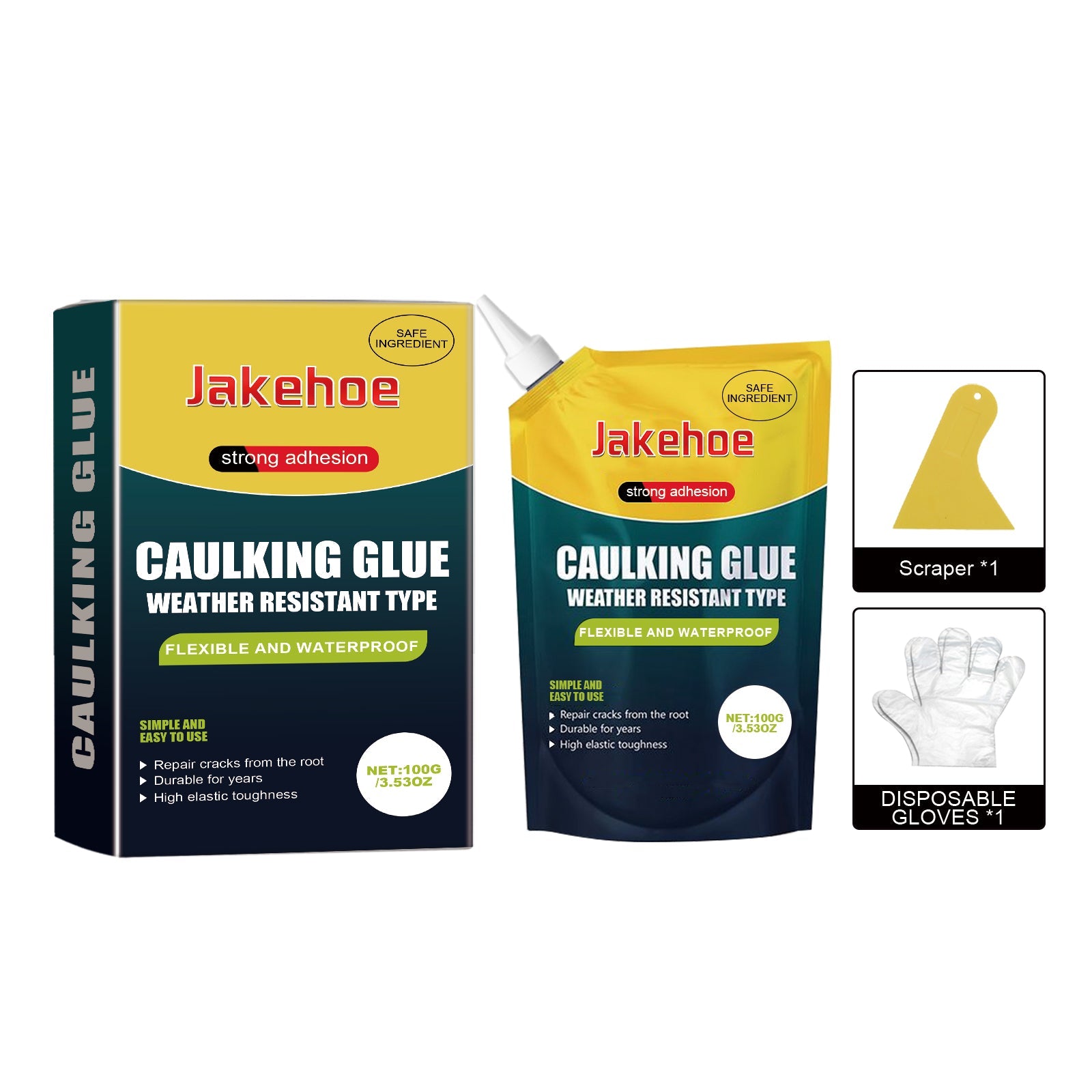 Concrete Crack Waterproof Repair Sealant, Ground Crack Outdoor Tile Crack Repair Adhesive