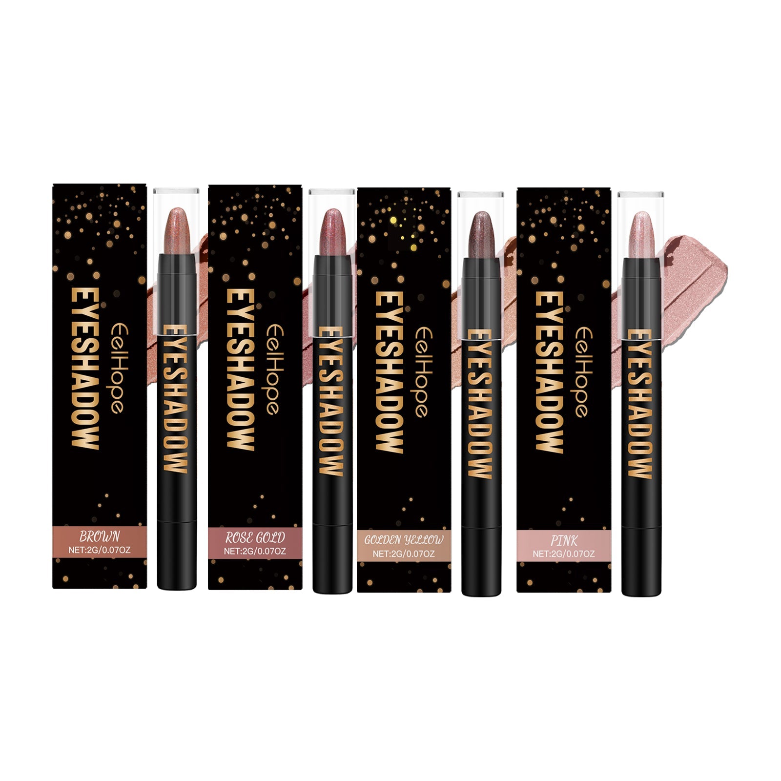 Eyeshadow Stick Series Matte Cream Holding Makeup Color, Easy To Use Eyeshadow Stick