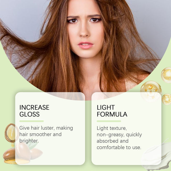 Nourishing Hair Mask Moisturizes And Moisturizes Hair, Fluffy, Soft, And Glossy Hair Mask