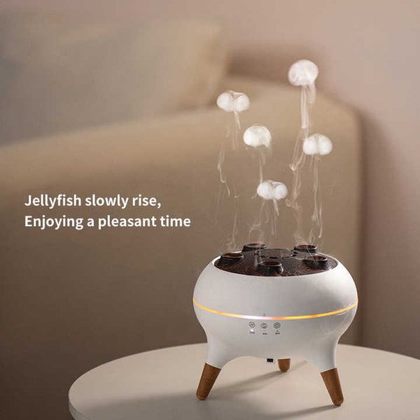 Spray HumidificadorElectric Night Light Air Humidifier With Remote Aromatherapy
