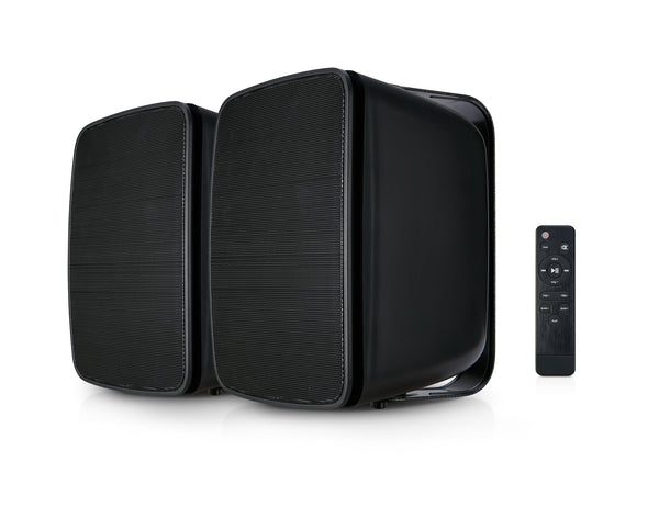 SoundPro Dual Bluetooth Weatherproof Indoor & Outdoor Wall-Mount Loudspeakers