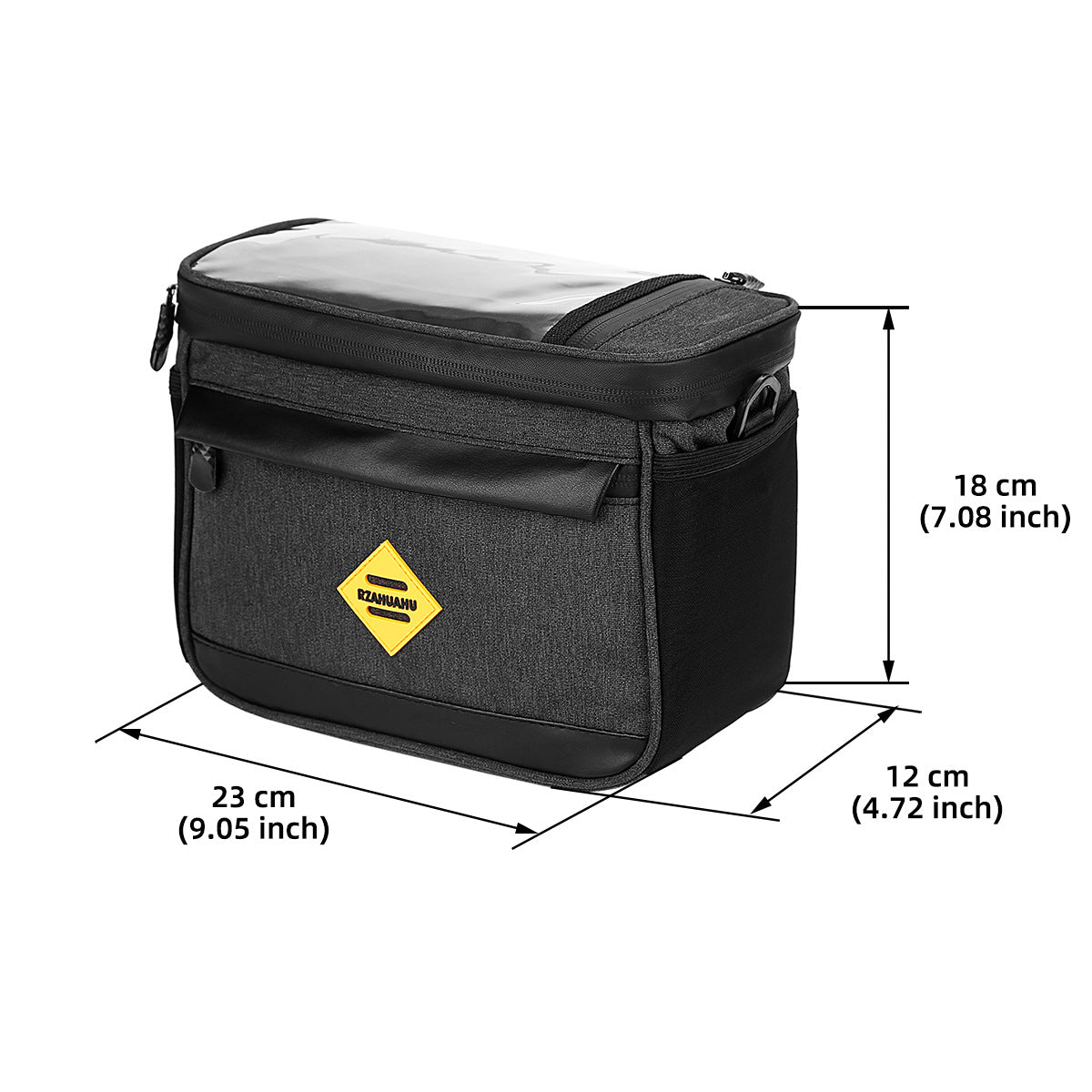 Bicycle Front Beam Bag Head Bag Electric Vehicle Handlebar Bag Anti-Splashing Front Bag Motorcycle Insulation Bag Picnic Bag