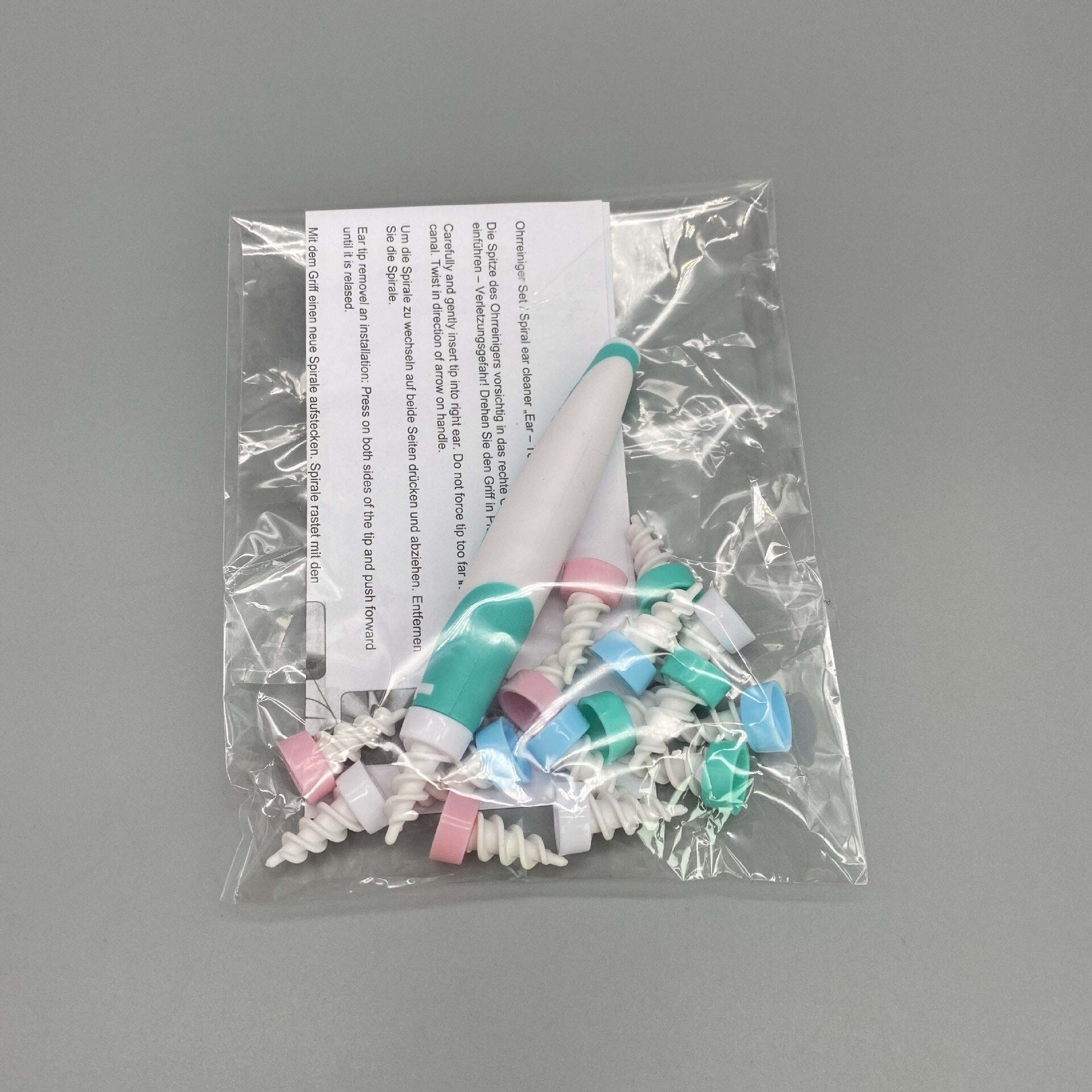 New Ear Wax removal 16 Tips Spiral Smart Ear Care Clean Earpick Wax Remover Curette Ear Cleaner Spoon plugs Spirals Care Tool