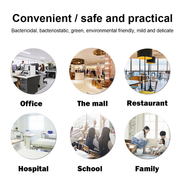 Portable No-wash quick-drying Dvanced Hand Sanitizer Soothing Gel for Protect hands from pollution cleaner for home office