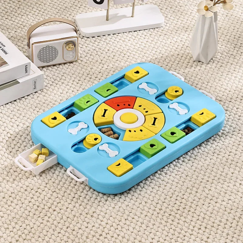 Dog Puzzle Toys Slow Feeder Interactive Increase Puppy IQ Food Dispenser Slowly Eating NonSlip Bowl Pet Cat Dogs Training Game