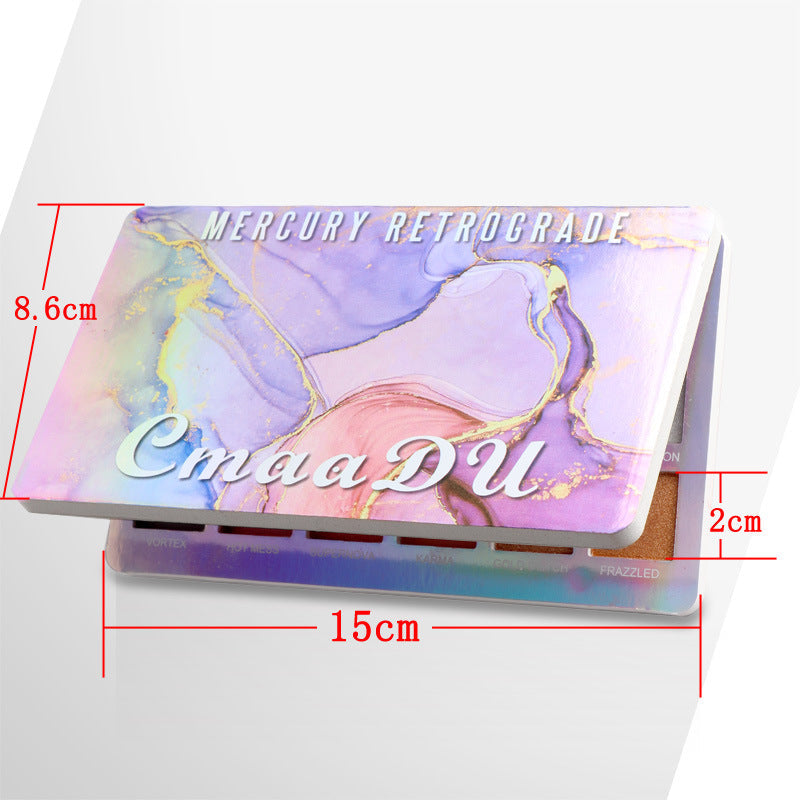 CmaaDu 18 Colors Eyeshadow Palette Matte and Metallic Glitter Eyeshadow Palette