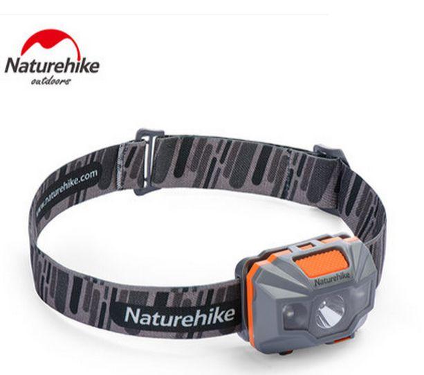 Naturehike Ultralight Waterproof USB Charge LED Headlamp 4 Modes Headlight