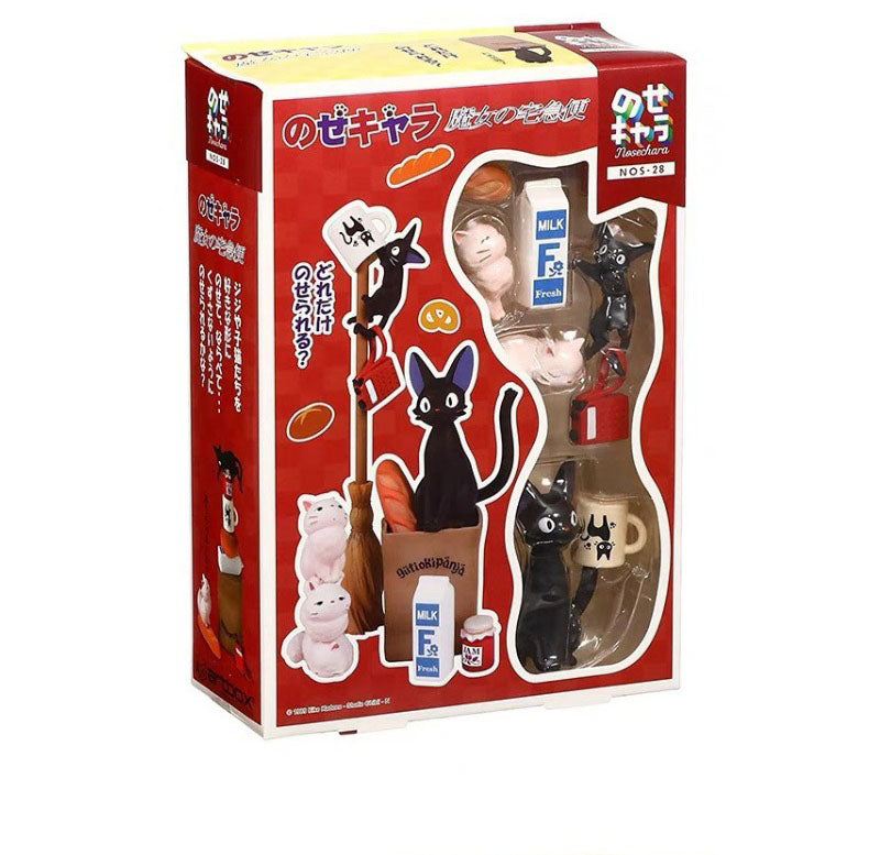 Anime Hayao Miyazaki, Totoro, Black Cat, Faceless Doll, Stacked Music Doll, Handmade DIY Toy, Small Ornament