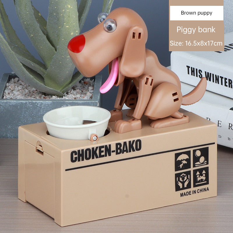 Automated Plastic Coin Bank in Panda/Cat Shape - Electronic Deposit, Savings for Kids, Great Gift