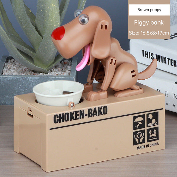 Automated Plastic Coin Bank in Panda/Cat Shape - Electronic Deposit, Savings for Kids, Great Gift