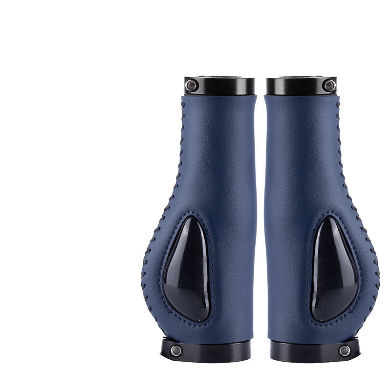 Liquid Silicone Bicycle Handle Cover Silicone Meat Ball Shock Absorption Comfortable Mountain Bike Vice Handle Locked Grip Rider Handle Cover