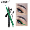 QIBEST Coloured Eyeliner Pen Waterproof And Non Coloured Eye Liner Ins Super Fire Coloured Pencil