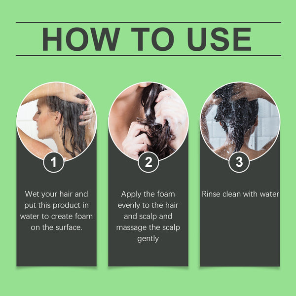 Hair Soap With Aloe Vera Essential Oil Cleans Scalp And Nourishes Hair With Refreshing, Fluffy And Smooth Hair Care Soap