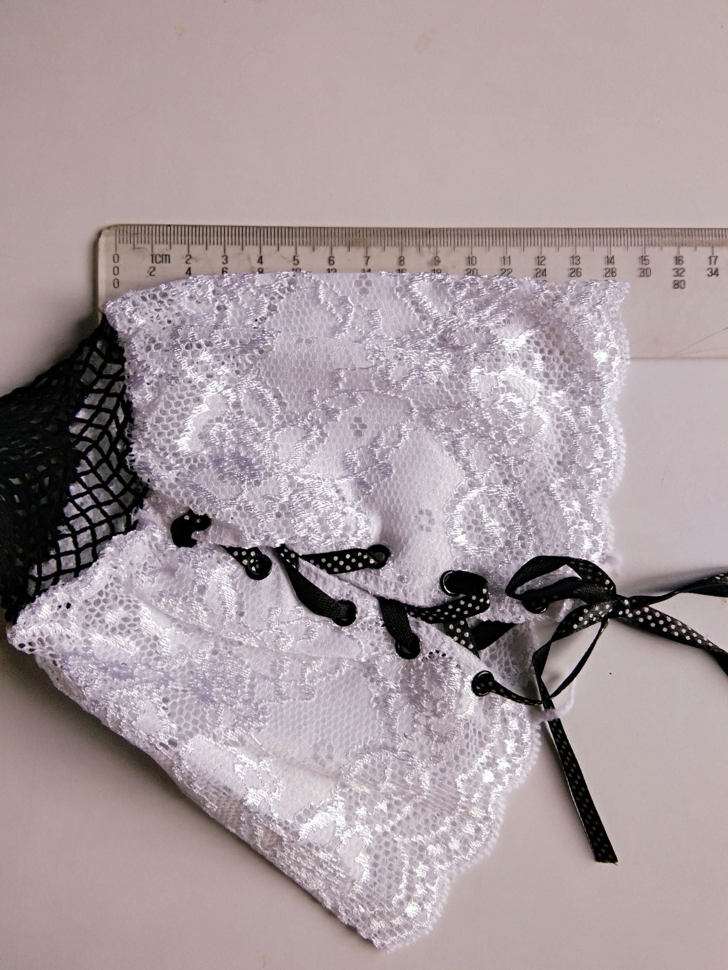 BEILEISI Widened Lace 2078 Funny Long Tube Net Socks Strap Sexy Thigh Socks