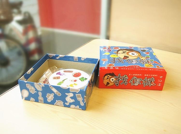 Spot It Dobble Find It Board Game for Children Funny with Family Gathering Good Paper Quality Card Game