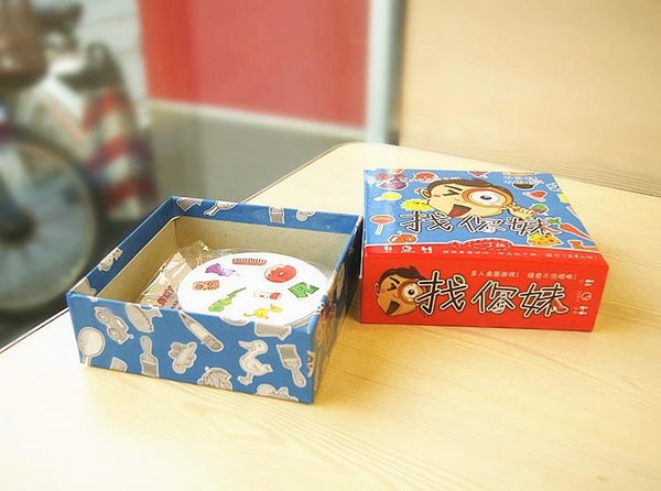 Spot It Dobble Find It Board Game for Children Funny with Family Gathering Good Paper Quality Card Game