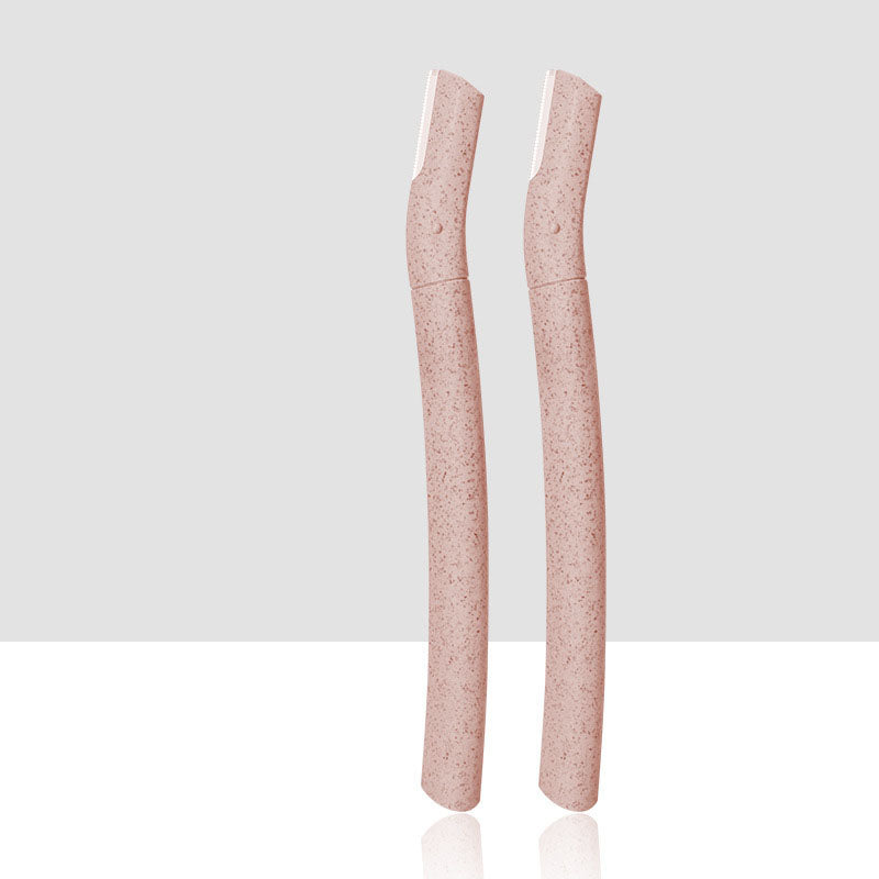 2 Pcs Eyebrow Trimmer Set Macro Safety Eyebrow Razor Ladies Eyebrow Shaver Shaved Eyebrow Knife Beauty Tool