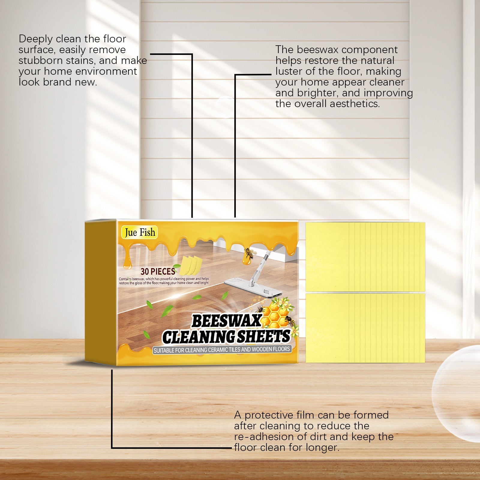 Household Floor Decontamination Cleaning Tablet Household Floor Decontamination Brightening Cleaning Tablet