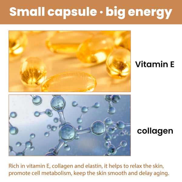 Hyaluronic Acid Anti-Wrinkle Capsule Essence, Anti-Wrinkle Repair Barrier Hydrates And Tightens Facial Skin Essence