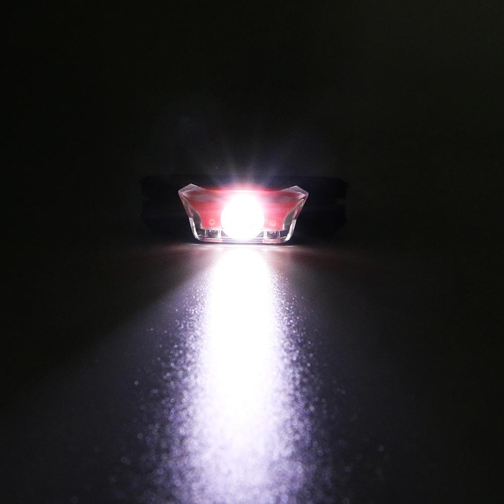 Professional 4 Modes Waterproof XPE White+2*LED Red Headlamp Mini Headlight  Flashlight  Outdoor