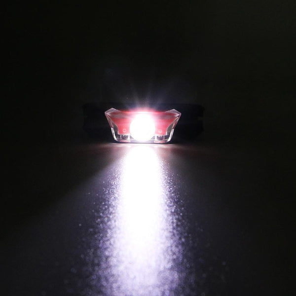 Professional 4 Modes Waterproof XPE White+2*LED Red Headlamp Mini Headlight  Flashlight  Outdoor