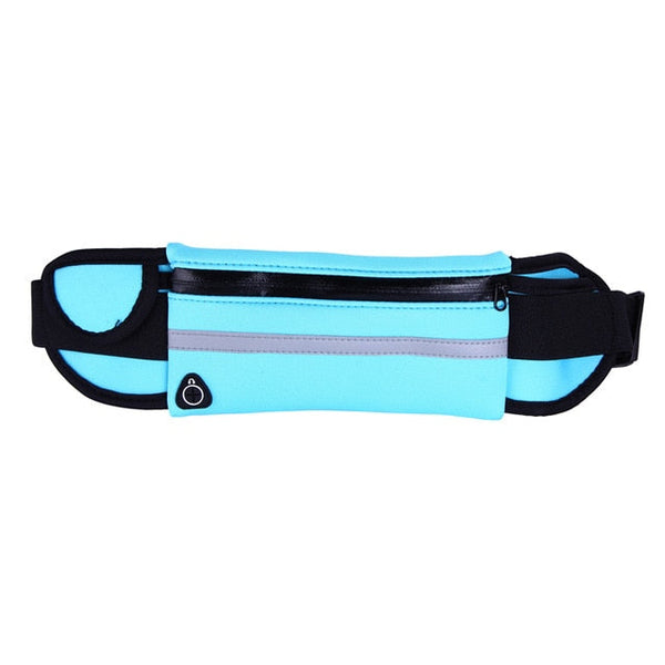 Fashion mini fanny pack for women men Portable convenient USB waist pack Travel multifunctional waterproof phone belt bag