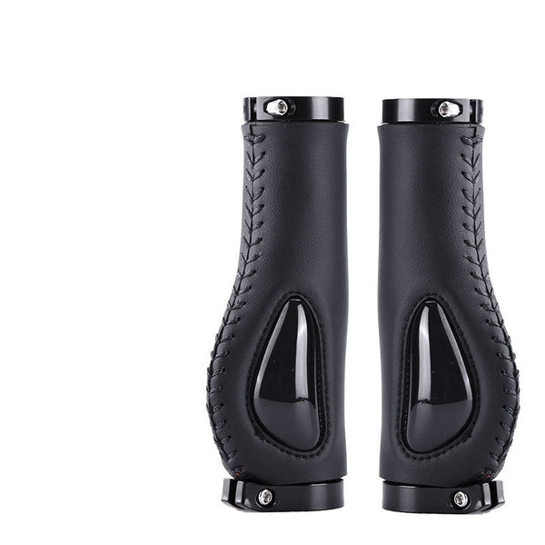 Liquid Silicone Bicycle Handle Cover Silicone Meat Ball Shock Absorption Comfortable Mountain Bike Vice Handle Locked Grip Rider Handle Cover