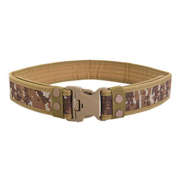 5.0 Oxford Cloth Tactical Belt Velcro Wrapped Outdoor Canvas Belt