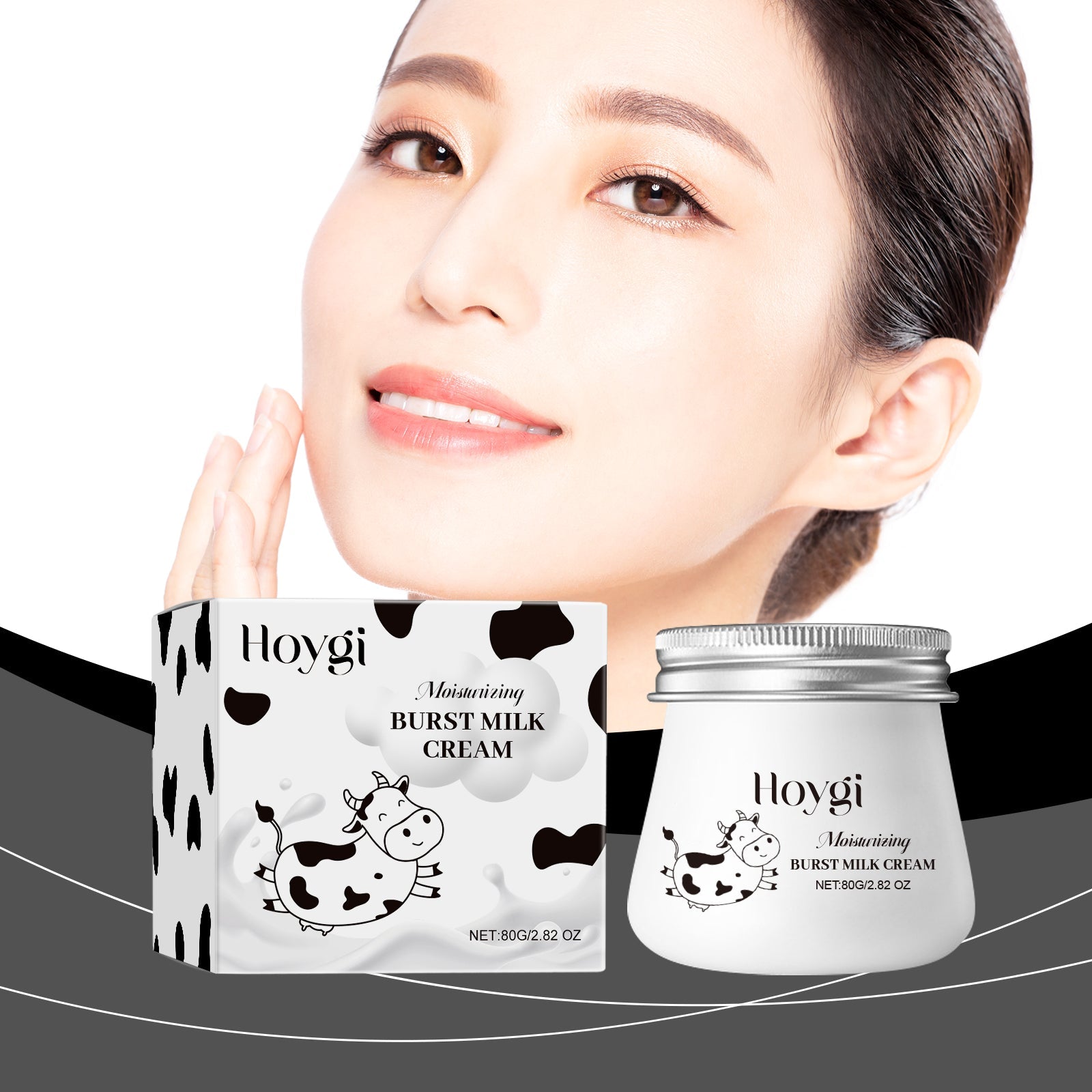 Hydrating Moisturizing Milk Cream Brightening Skin Even Tone Nourishing Moisturizing Concealer