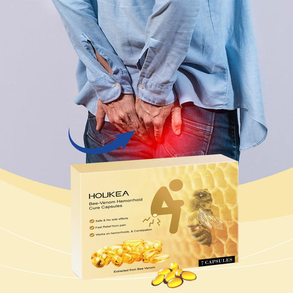 Bee Venom Care Capsules Gently Pamper And Nourish The Body Soothing Perianal Body Care Capsules