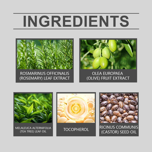 Rosemary Hair Care Essential Oil, Hydrating And Moisturizing Daily Gentle Hair Care Oil