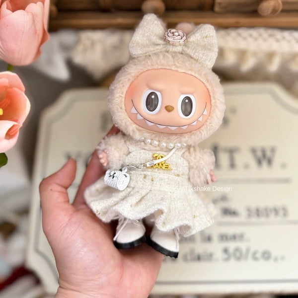 Clothing Accessories Compatible with Labubu Dolls Mario Mushroom Princess Cute