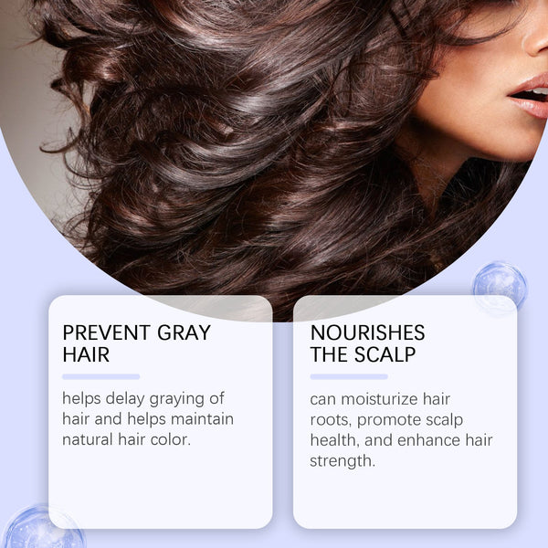 Grey Hair Essence Gentle, Non-Irritating Hair Easy Color Change Moisturizing Soft And Smooth Hair Care Essence