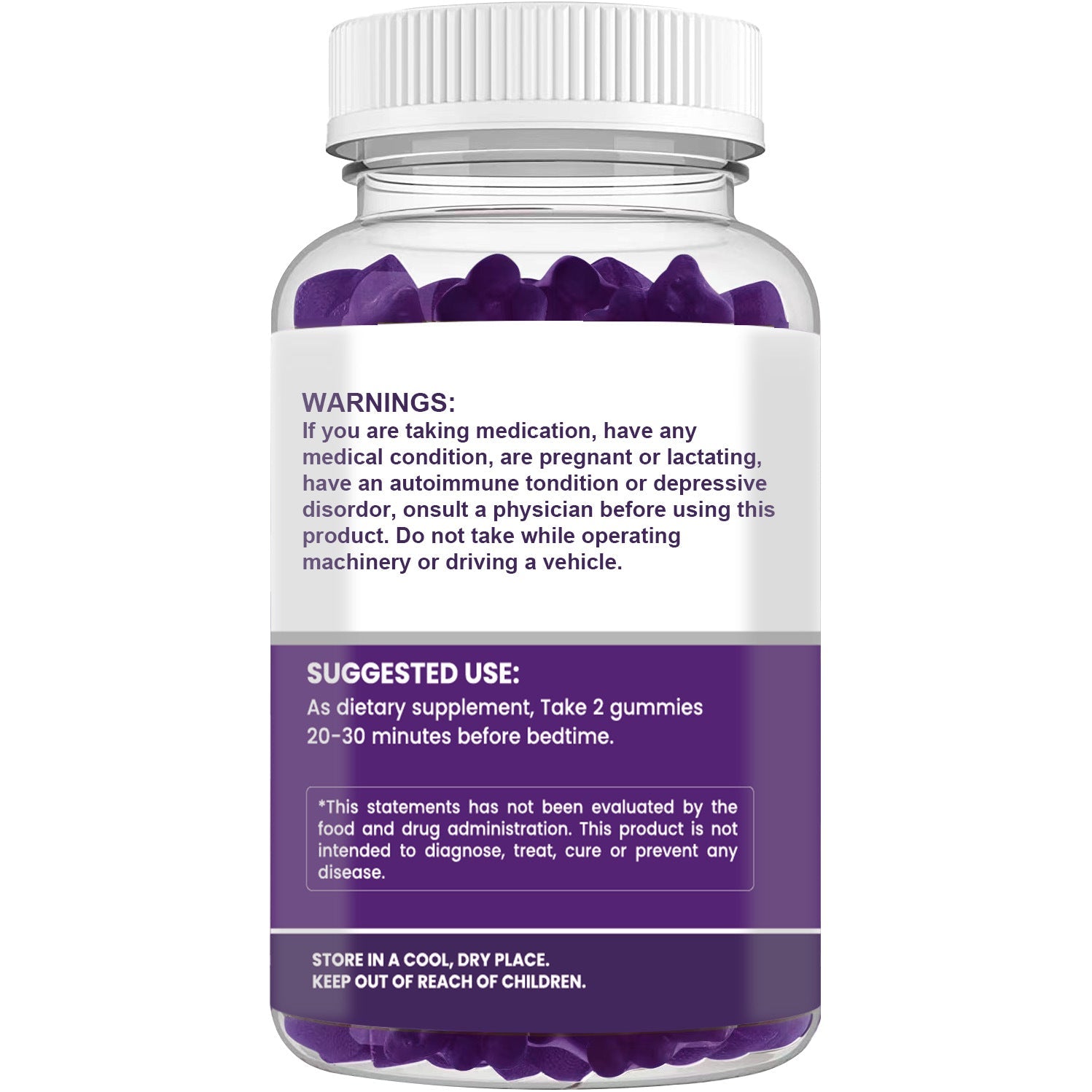 Little bear gummy melatonin sleep gummy