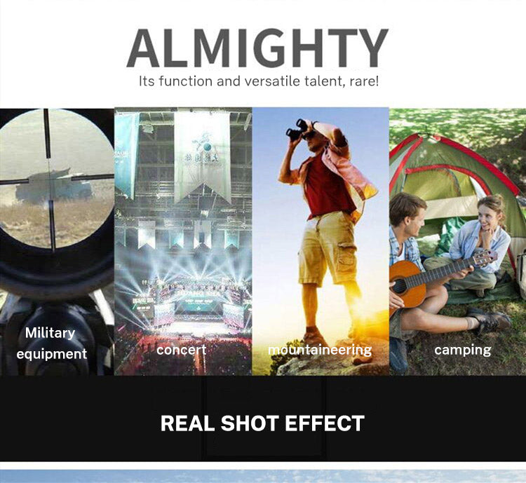 60x60 Telescope High magnification low light night vision red film outdoor Golden Eagle Telescope with label