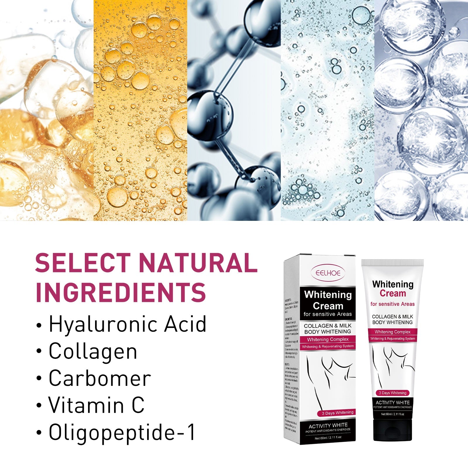 Underarm Whitening Cream Repair Underarm Joints Melanin Moisturizing Skin Whitening Cream