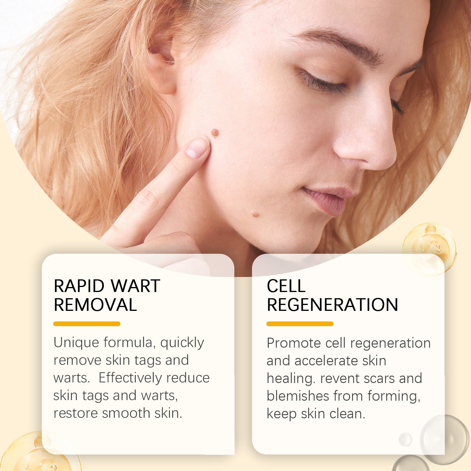 Keyu Care Cream, Gently Clean, Moisturize, Dilute Meat Granules, Repair And Smooth Skin Care Cream