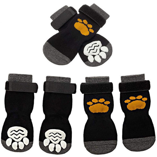 Pet socks foot covers cat and dog socks outdoor anti slip and waterproof shoes socks
