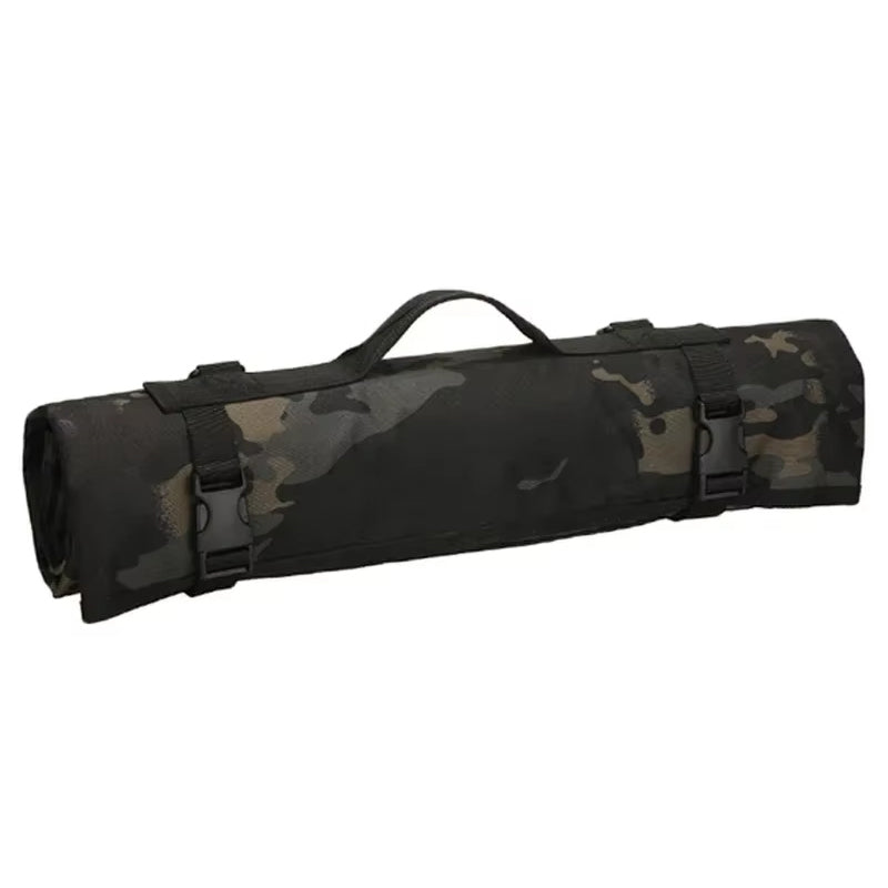 Outdoor non-slip shooting mat: double, portable, tactical, multi-use for training/camping.